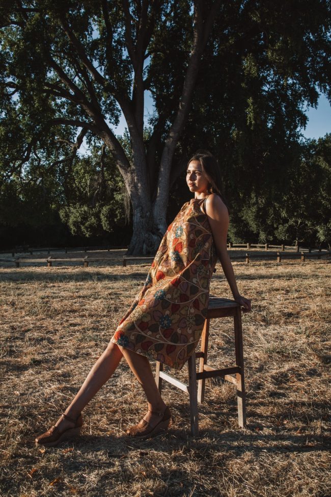 Pita criss cross shoulder dress - Image 5