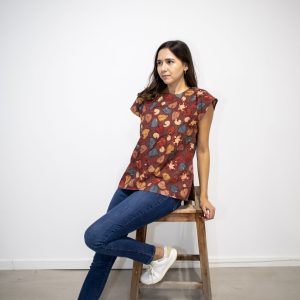 Boat neck top