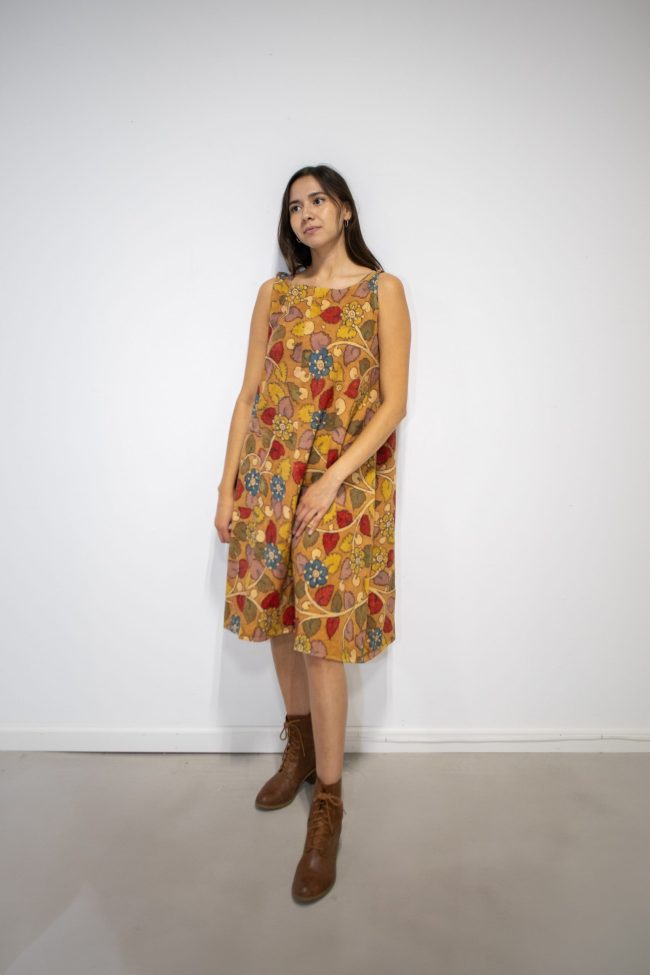 Pita criss cross shoulder dress - Image 8